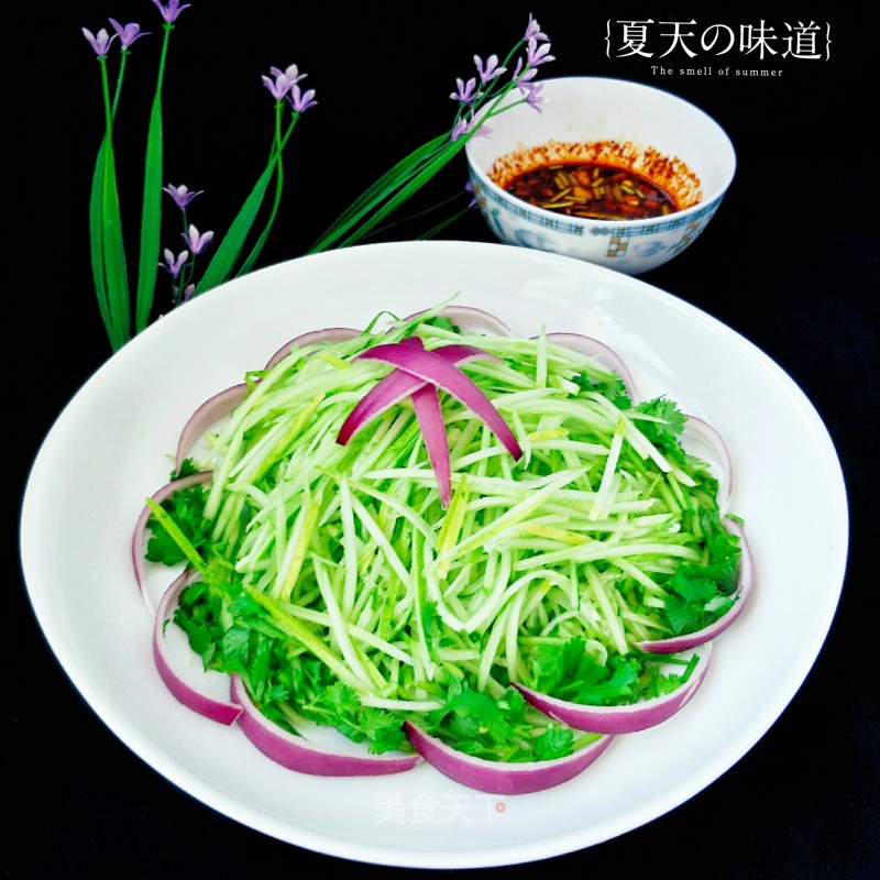 Simmered Cucumber Shreds recipe