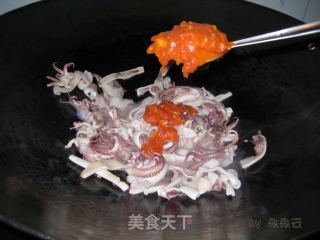 Baby Squid in Tomato Sauce recipe