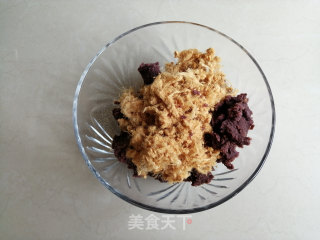 Bean Paste Meat Floss Egg Yolk Mooncake recipe