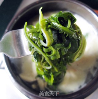 Wakame Bean Sprouts Vegetarian Soup recipe