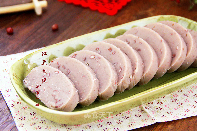 [homemade Red Bean Rice Cake]: The Taste of The Year is Full Every Year recipe