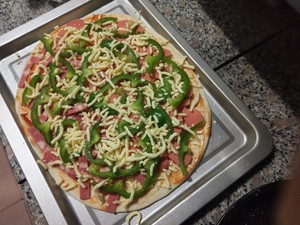 Very Simple Home-cooked Pizza recipe