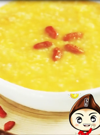 Open Your Taste Buds Pumpkin Wolfberry Yellow Millet Porridge, Nourish Your Stomach recipe