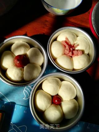 #aca Fourth Session Baking Contest# Making Erotic Bread with Flowers recipe