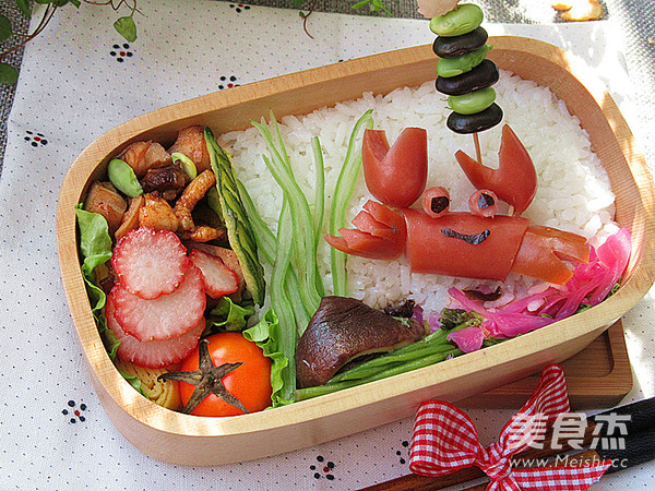 Little Crab Fun Bento recipe