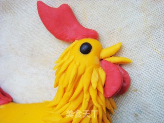 [henan] Golden Chicken New Year Bean Paste (creative Pastry) recipe