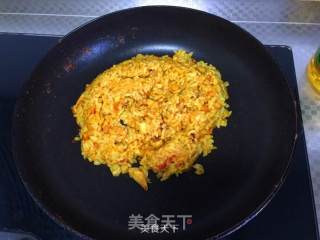 Quick Fried Rice for Kids [curry Chicken Rice] recipe