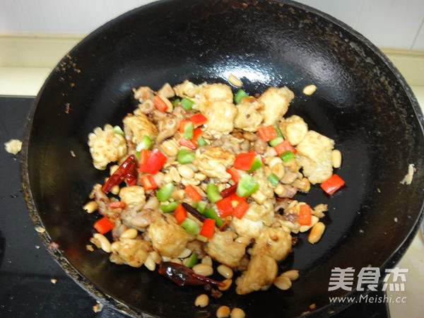 Stir-fried Chicken and Tofu recipe