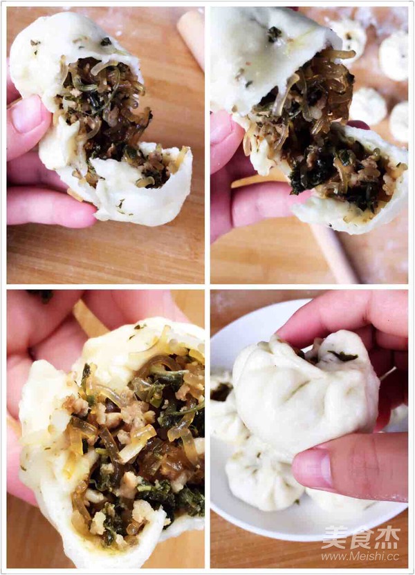 Taste of Home "van Dried Vegetables and Meat Buns" recipe