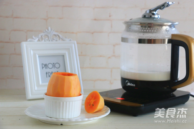 Papaya Coconut Milk Jelly recipe