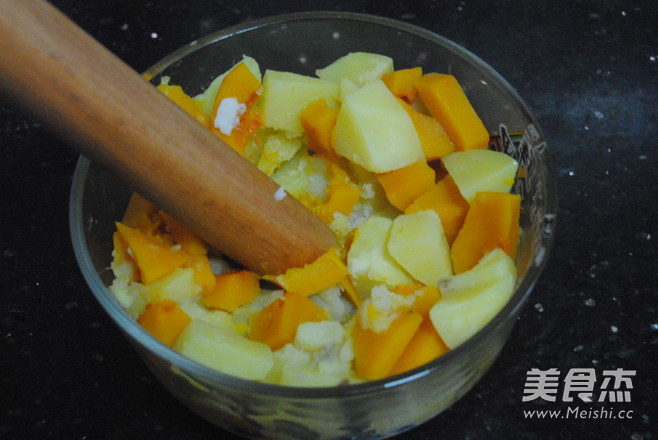 Pumpkin Mashed Potato Tart recipe