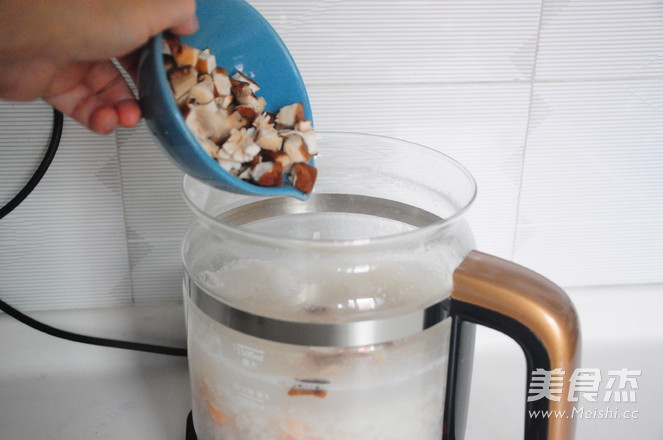 Shrimp and Mushroom Congee recipe