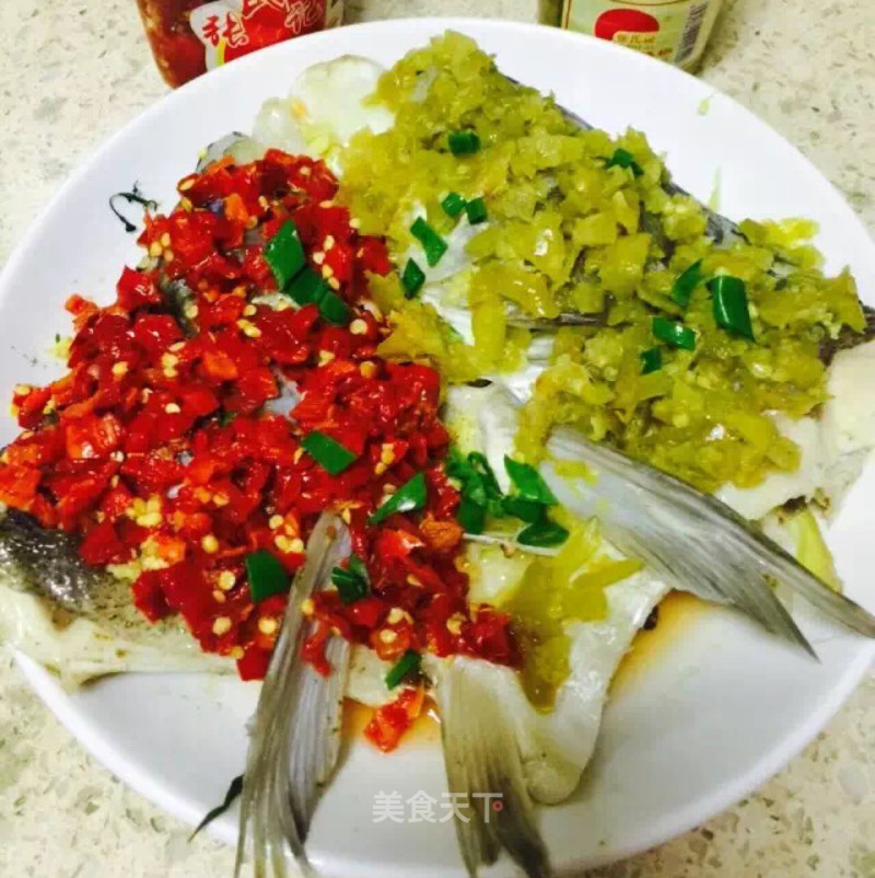 Chopped Pepper Fish Head recipe
