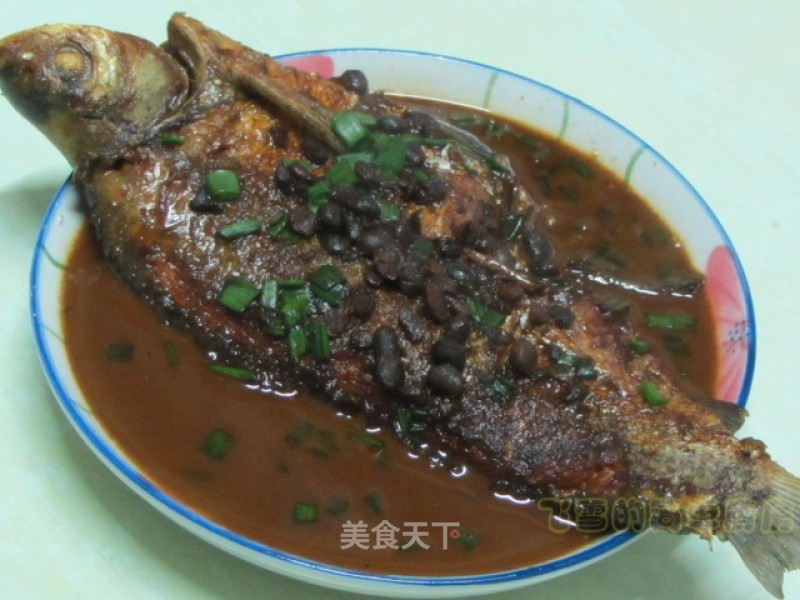 Braised Bream with Black Bean Sauce recipe