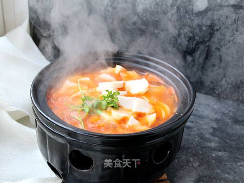 Hot and Sour Soup Rice Cake recipe