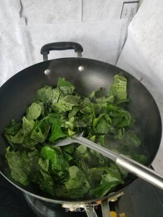 Stir-fried Sweet Potato Leaves recipe