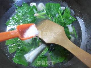 Spinach and Shrimp Soup recipe