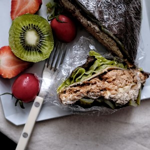 Multi-flavored Oatmeal Sushi Jenga [healthy One-handed Grip] recipe