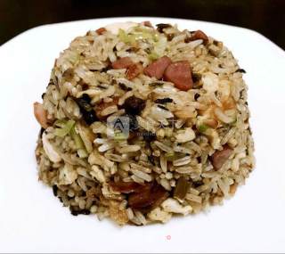 Fried Rice with Sprouts, Sausage and Egg---rich Flavor recipe