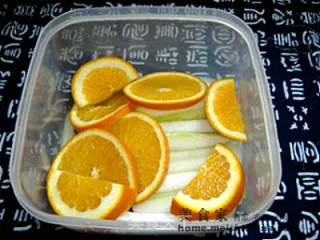 Winter Melon with Orange Juice recipe