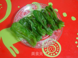 Oil-free Tiger Skin Green Pepper recipe