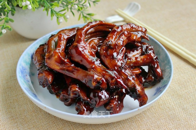 Braised Duck Foot recipe