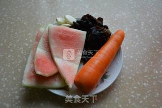 Vegetarian Fried Watermelon Peel recipe