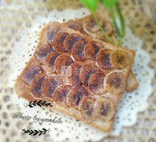 Cocoa Banana Grilled Toast recipe