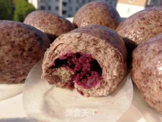 Black Rice and Purple Sweet Potato Buns (one Shot) recipe