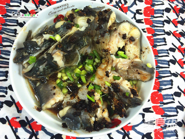Steamed Tongs Fish with Tempeh recipe