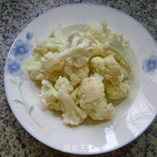 Stir-fried Cauliflower with Kaiyang Pickle recipe