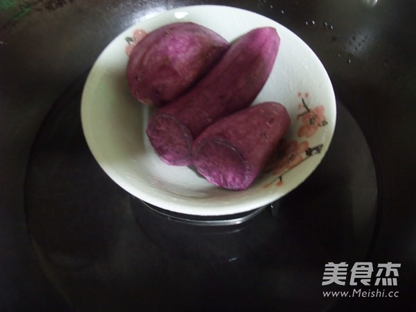 Purple Potato Cake recipe