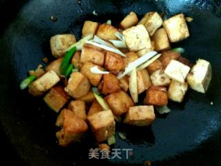Braised Tofu with Cabbage Vermicelli recipe