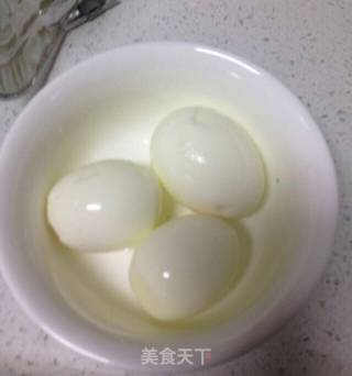 Pouring Boiled Eggs recipe