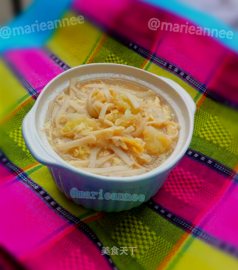 Baby Food Supplement with Cabbage Noodles