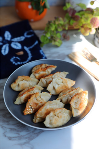 Fried Dumplings with Celery and Fresh Meat