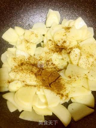 Cumin Potato Chips recipe