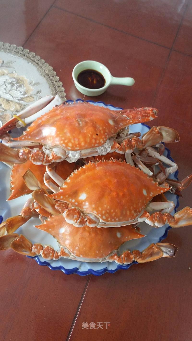 Steamed Flying Crab recipe