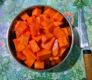 Papaya Milk Jelly recipe