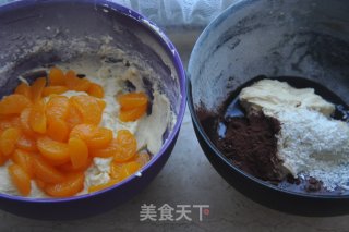 Marble Cake with Orange Sake recipe