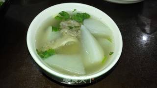 White Radish Lamb Bone Soup recipe