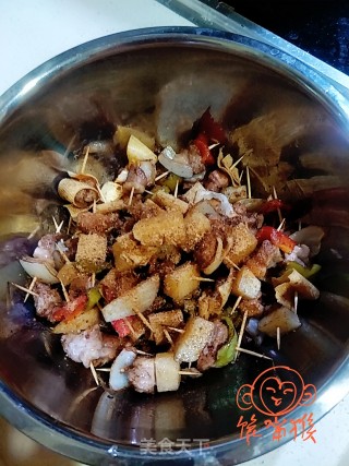 Lamb and Seasonal Vegetable Toothpick Skewers recipe