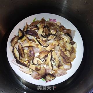 Steamed Chicken with Mushrooms recipe
