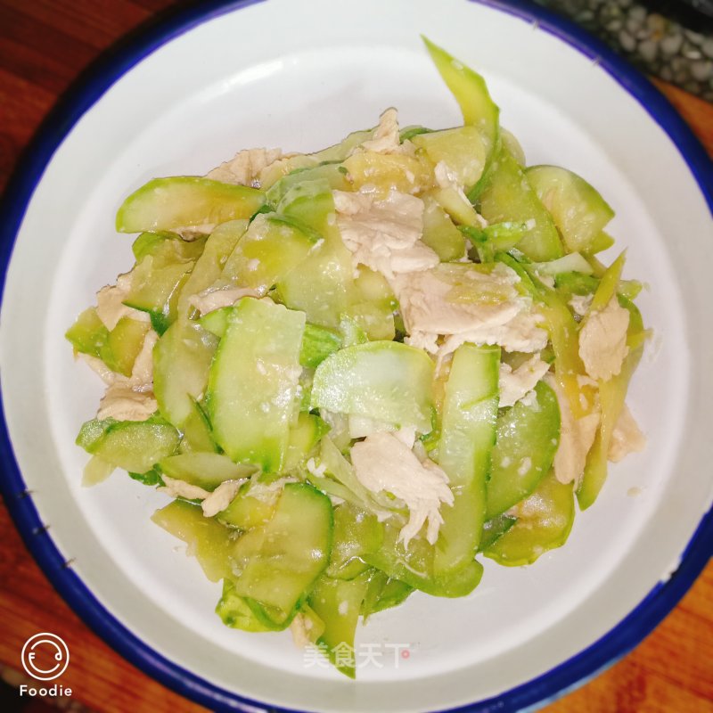 Cucumber Chicken Slices recipe