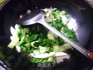 Stir-fried Junfold Vegetables with Rice White recipe