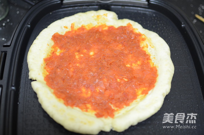 Electric Baking Pan Pizza recipe