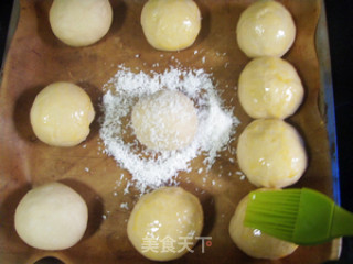 Coconut Ball Bread recipe