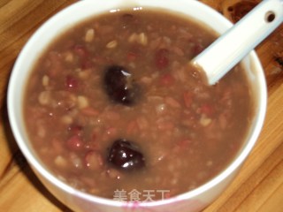 Red Bean and Glutinous Rice Congee recipe