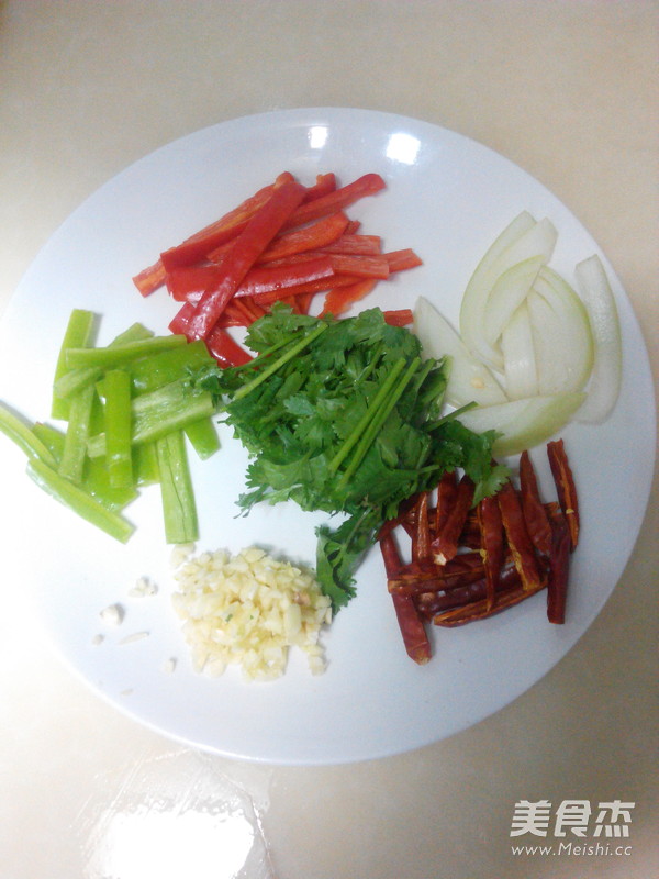 Spicy Fried Flower Clams recipe