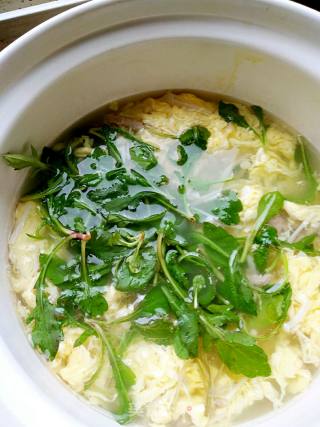 #春食野菜香#malantou Egg and Pork Soup recipe